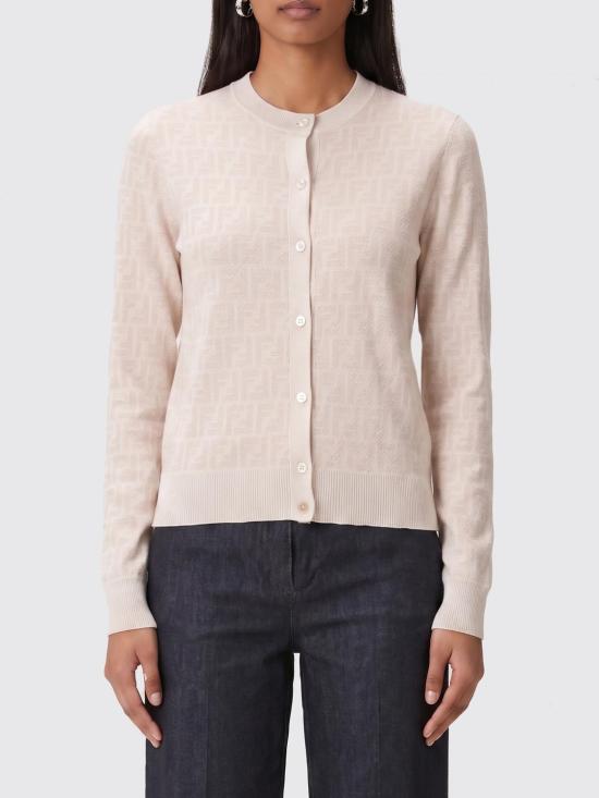 26SS 펜디 FF 울 가디건 FZE566AYM1 F1UKC Pink