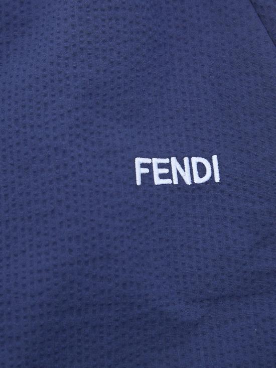 26SS [키즈] 펜디 쇼츠/버뮤다 JMF588AVWO F1I11 Blue - FENDI