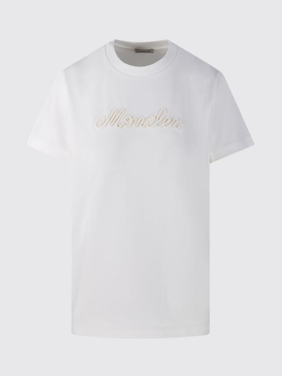 26SS 몽클레어 반팔 티셔츠 L10938C0005189AUG 034 White