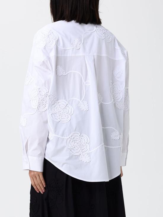 26SS 리우조 블라우스 CA6170T039A 11111 White - LIU JO
