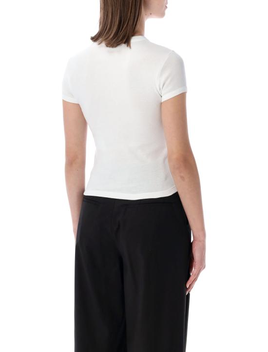 26SS 생로랑 반팔 티셔츠 869630Y38BD 9000 Bianco - SAINT LAURENT