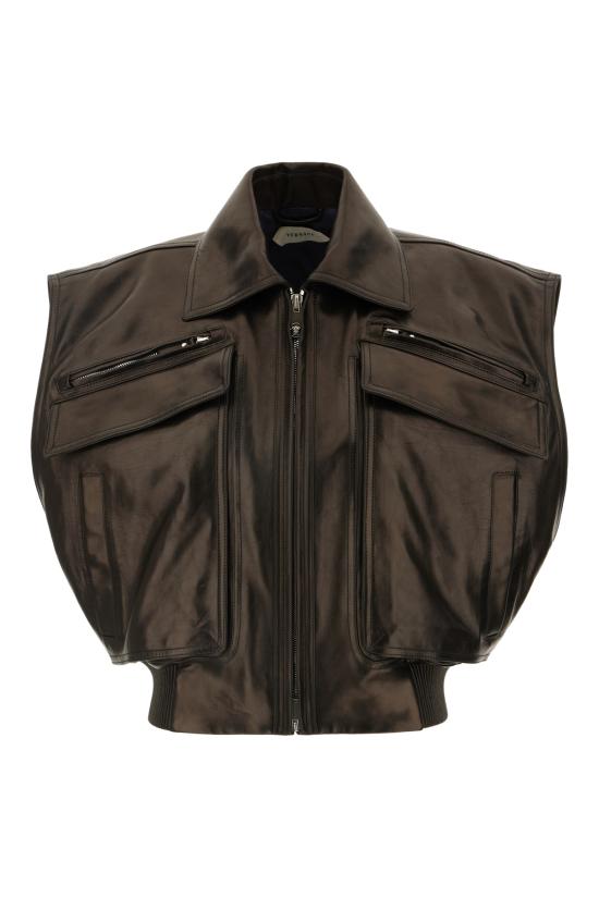 26SS 베르사체 자켓 10244321A15995 1B000 BLACK