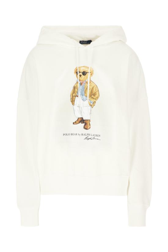 26SS 폴로 랄프로렌 후드 티셔츠 211A96598 001 PARCHMENT CREAM
