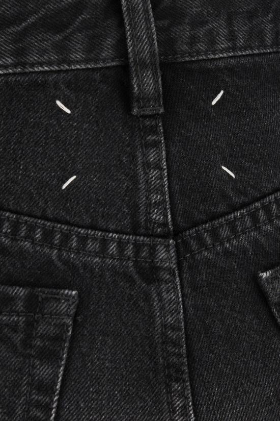 26SS 마르지엘라 드롭드 라이즈 데님 버뮤다 S67MU0065M30067 961 MEDIUM BLACK - MAISON MARGIELA