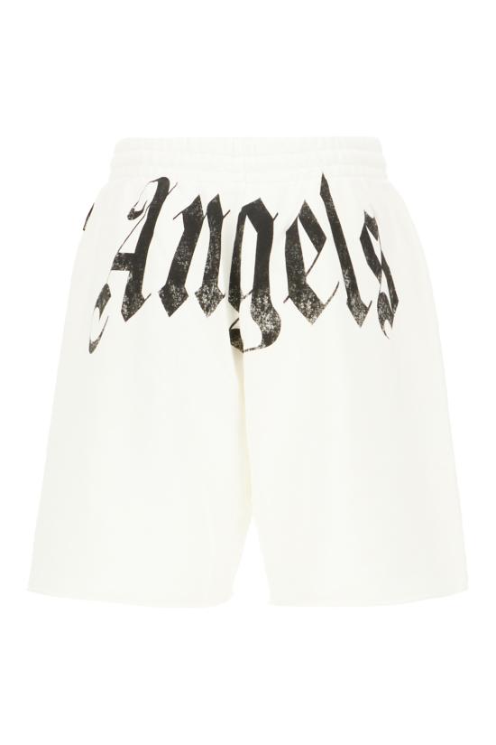 26SS 팜앤젤스 숏팬츠 PMCI02CS26FLE001 0310 OFF WHITE BLACK - PALM ANGELS