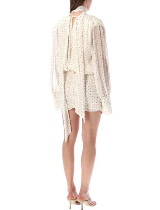 26SS 로테이트 미디 원피스 115716858 EGRET PRINT - ROTATE