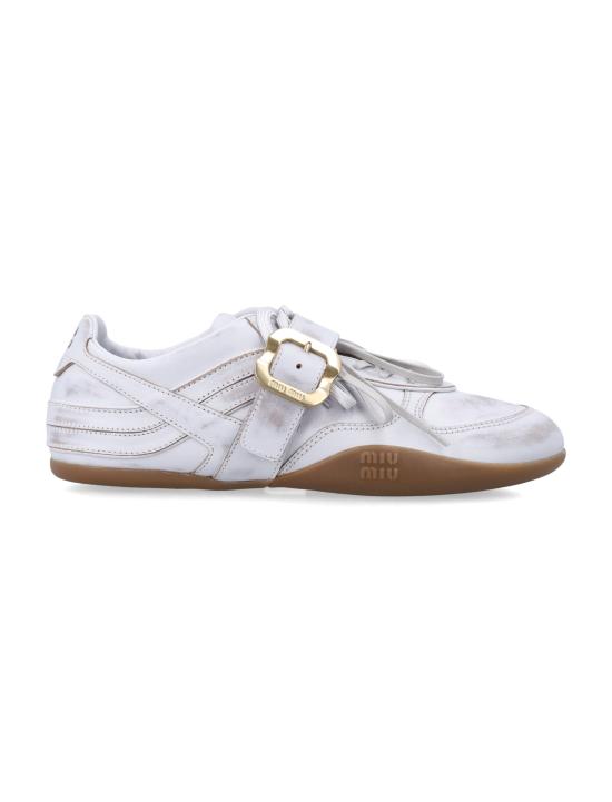 26SS 미우미우 스니커즈 5E549E3F33 F0009 Bianco