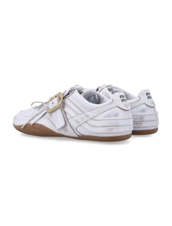 26SS 미우미우 스니커즈 5E549E3F33 F0009 Bianco - MIU MIU