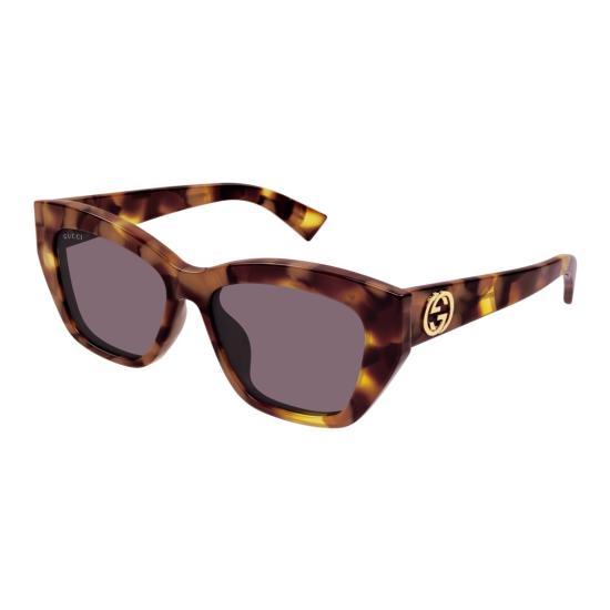 25FW 구찌 선글라스 Gg1844sa 오버사이즈 스퀘어 호피무늬 - GUCCI