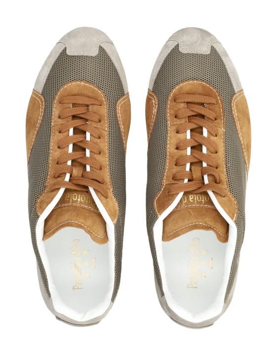 26SS 판토폴라도로 스니커즈 FMTM0100 B30D38 TAUPE MARRONE - PANTOFOLA D'ORO