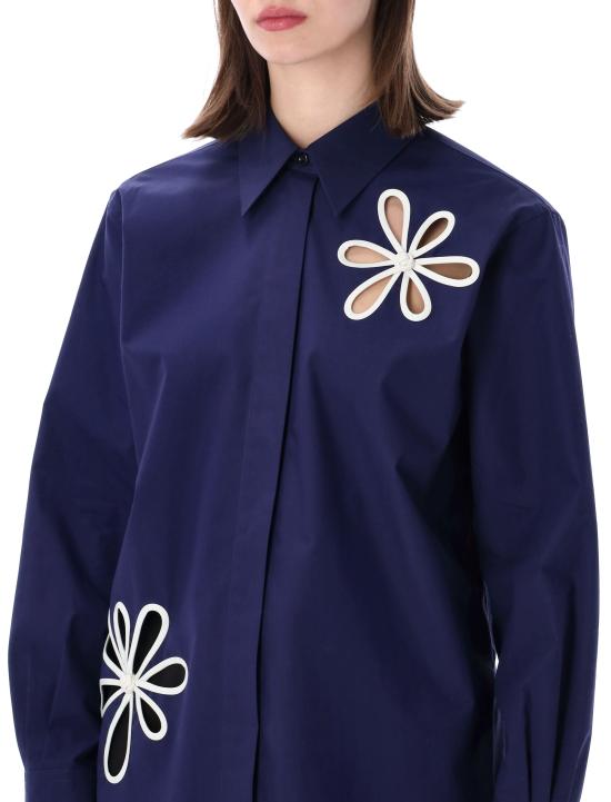26SS 펜디 포플린 셔츠 FS8355AW7V F1W0A BLUE - FENDI