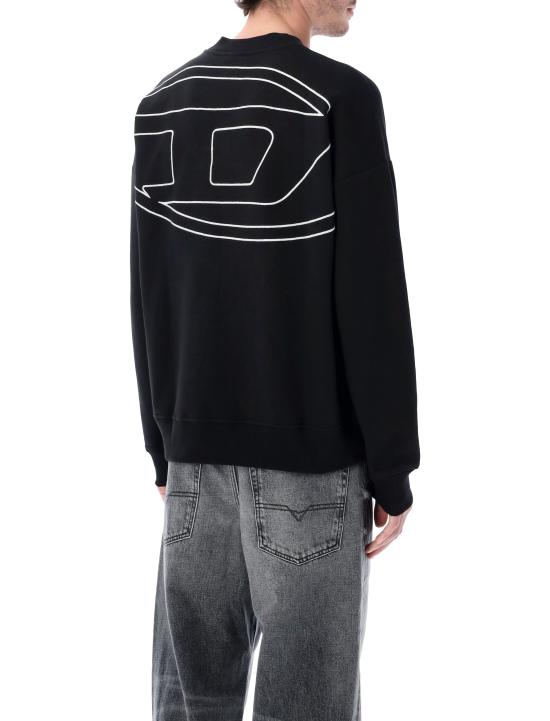 26SS 디젤 긴팔 티셔츠 A113030GYCJ 9XX Nero - DIESEL