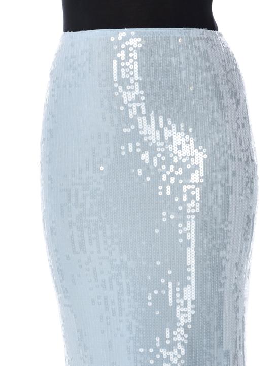 26SS 로테이트 미디 스커트 1160242000 PLAIN AIR BLUE - ROTATE