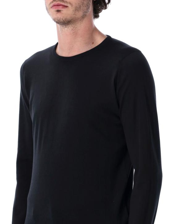 26SS 존스메들리 스웨터 HATFIELD BLACK Nero - JOHN SMEDLEY