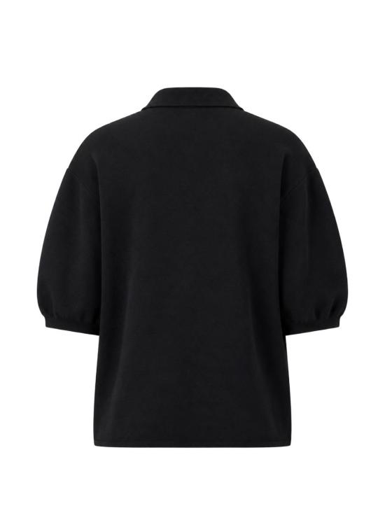 26SS 더프랭키샵 폴로 티셔츠 POFS21820100 BLACK Black - THE FRANKIE SHOP