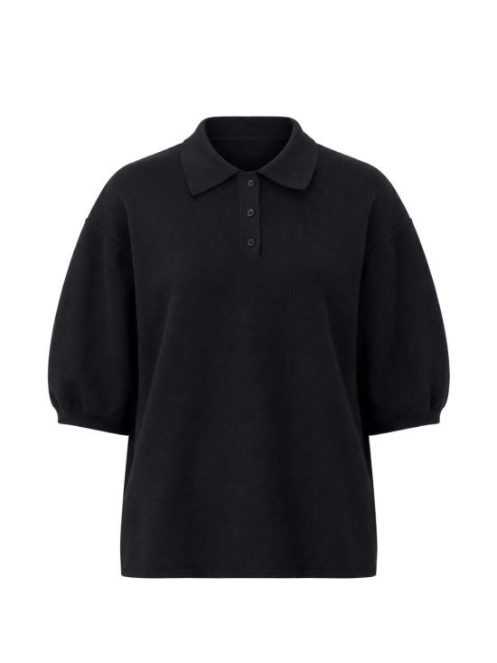 26SS 더프랭키샵 폴로 티셔츠 POFS21820100 BLACK Black