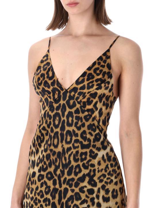26SS 알베르타 페레티 미디 원피스 261M04740150 1888 Marrone - ALBERTA FERRETTI
