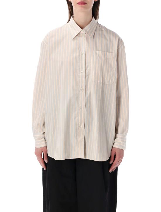 26SS 쉐르 반팔 티셔츠 CHE0893CARLOTTA ORA1826S ORANGE GRIS STRIPE