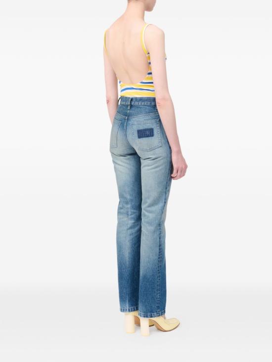 26SS MM6 메종마르지엘라 데님 팬츠 S62LB0213M30058 961 MID BLUE - MM6 MAISON MARGIELA