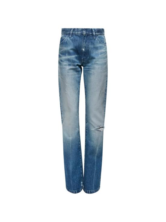 26SS MM6 메종마르지엘라 데님 팬츠 S62LB0213M30058 961 MID BLUE