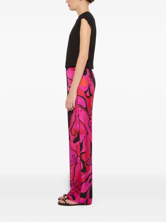 26SS 푸찌 스트레이트 팬츠 6HRT106H731026 Fuchsia - PUCCI