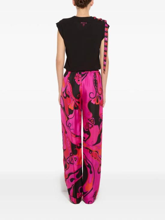 26SS 푸찌 스트레이트 팬츠 6HRT106H731026 Fuchsia - PUCCI