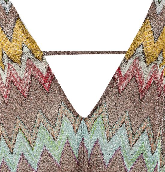 26SS 미소니 롱 원피스 MS26SQ1V BR014KSM9YK Multicolor - MISSONI