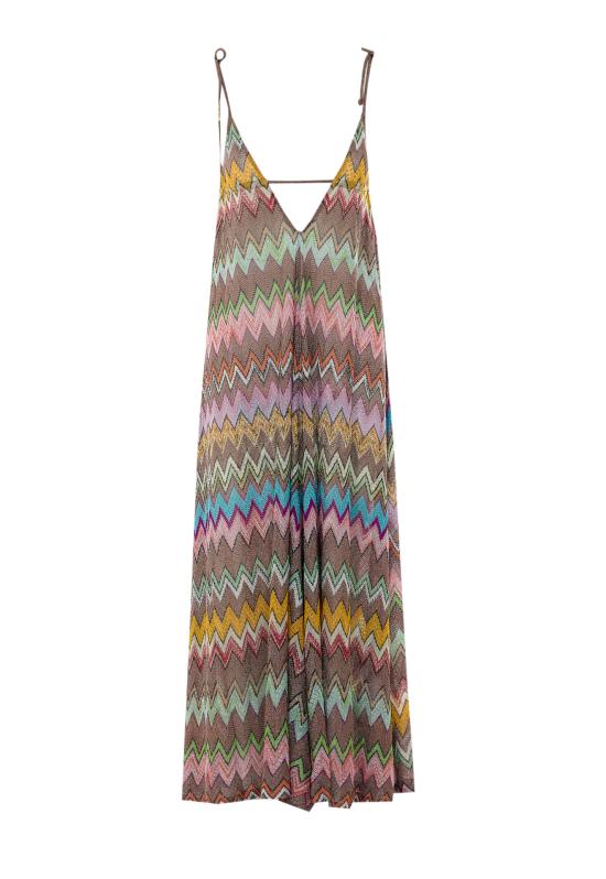 26SS 미소니 롱 원피스 MS26SQ1V BR014KSM9YK Multicolor - MISSONI