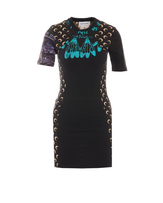 26SS 마린세르 미디 원피스 WDR484AXS UJER0003BK87 Black