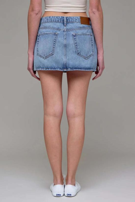 Hidden 데님 스커트 히든 페이튼 미니 스커트 미디엄 라이트 - OTHER BRANDS