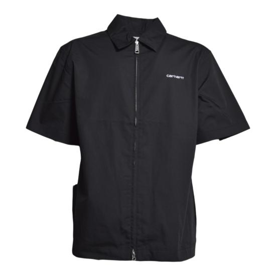 26SS 칼하트 WIP 반팔 셔츠 I036189 K02XX BLACK DOM