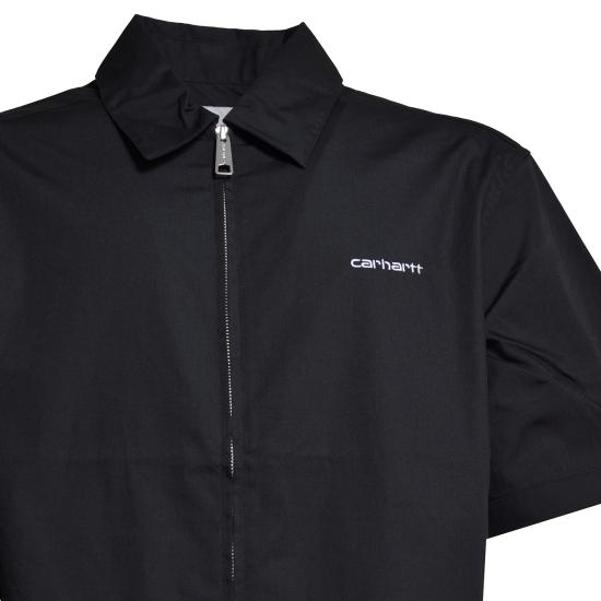26SS 칼하트 WIP 반팔 셔츠 I036189 K02XX BLACK DOM - CARHARTT WIP