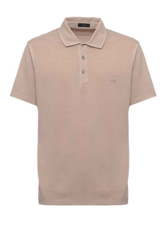 26SS 페이 폴로 티셔츠 NPMB252143TUY1 C803 Brown