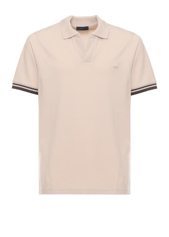 26SS 페이 폴로 티셔츠 NPMB252141STDW C002 Beige