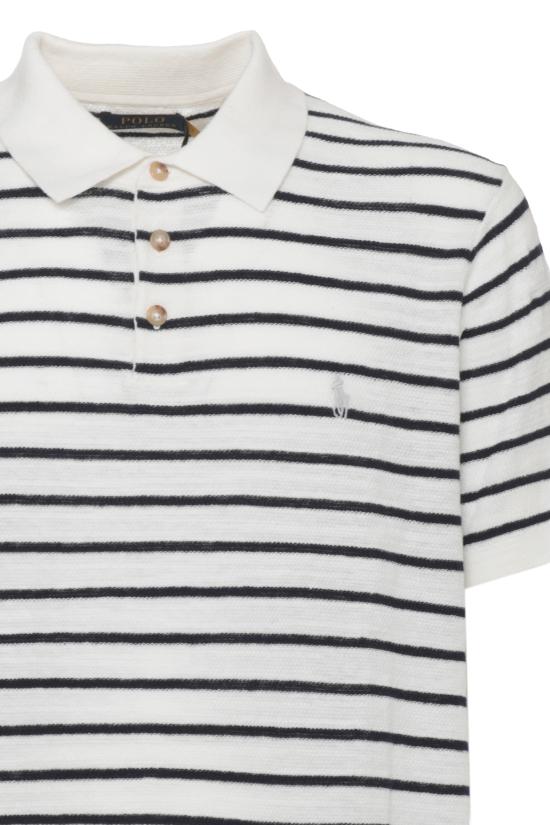 26SS 랄프 로렌 폴로 티셔츠 710B13894 003 Avorio - RALPH LAUREN