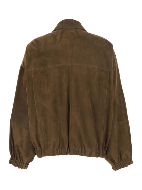 26FW 브루넬로 쿠치넬리 무스탕 MPCAI7594PC9801 Brown - BRUNELLO CUCINELLI