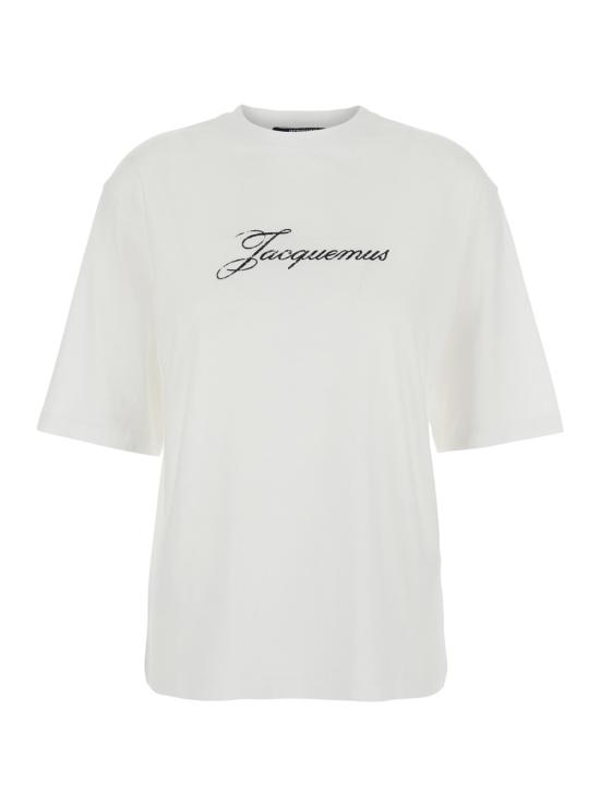26FW 자크뮈스 자크뮈스 티셔츠 TSW00596AJ00289100 White