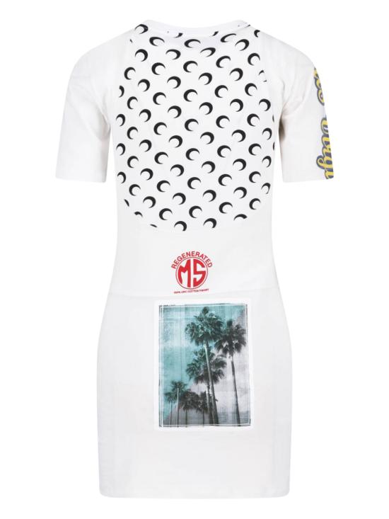 26SS 마린세르 미디 원피스 WDR484A UJER0003 WH10 White - MARINE SERRE