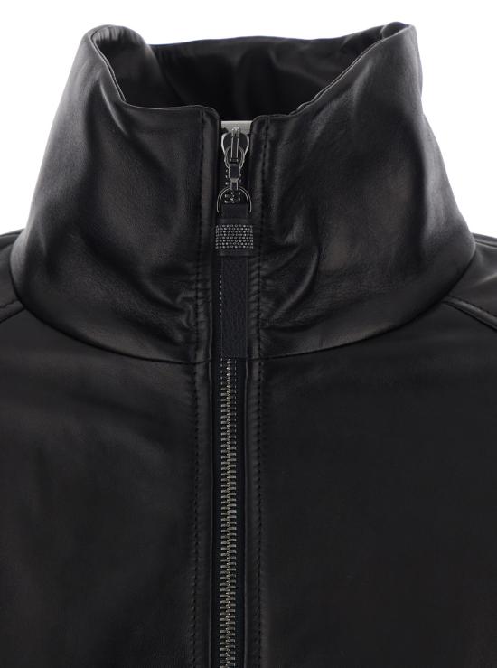 26FW 브루넬로 쿠치넬리 바이커 자켓 MPNMO7569PC101 Black - BRUNELLO CUCINELLI