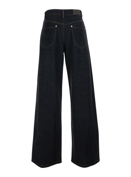 Autunno Inverno 2026/27 브루넬로 쿠치넬리 데님 팬츠 MP134P4021C002 Black - BRUNELLO CUCINELLI