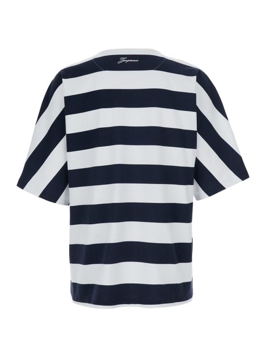 Autunno Inverno 2026/27 자크뮈스 탑 TSM00581AJ000453FR Blu - JACQUEMUS