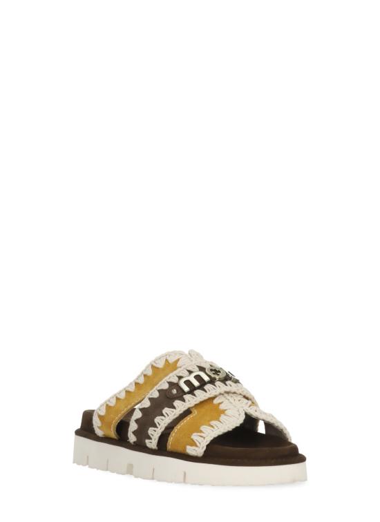 26SS 모우 샌들 MUSW461014A DPB Marrone - MOU