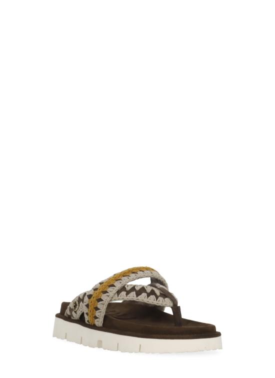 26SS 모우 샌들 MUSW461024A DPB Marrone - MOU