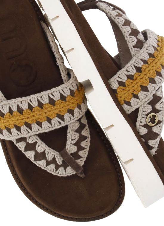 26SS 모우 샌들 MUSW461024A DPB Marrone - MOU