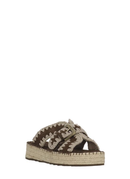 26SS 모우 샌들 MUSW641003A DPB Marrone - MOU