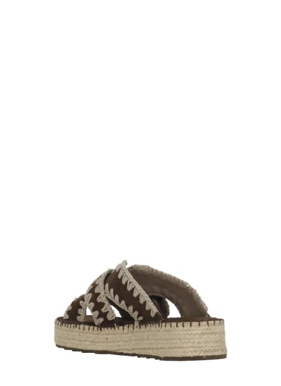 26SS 모우 샌들 MUSW641003A DPB Marrone - MOU