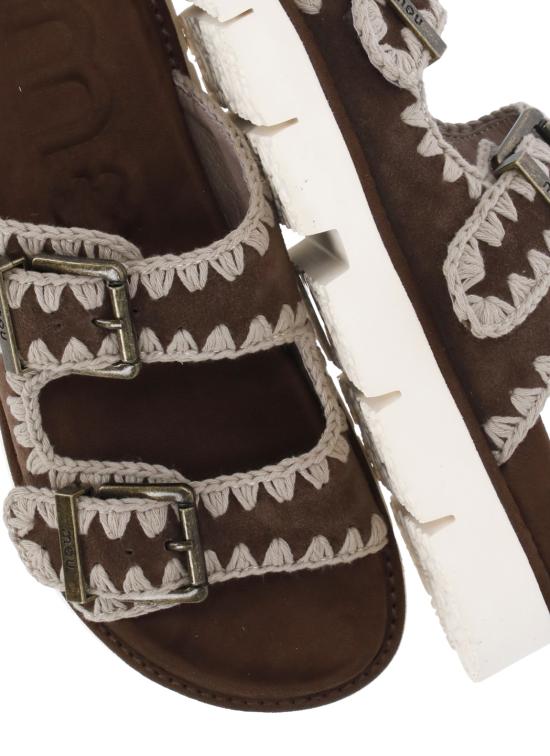 26SS 모우 샌들 MUSW461005A DPB Marrone - MOU