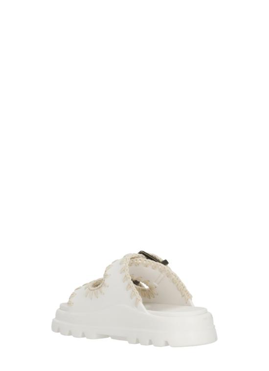 26SS 모우 뮬/슬리퍼 MUSW661001N WHI Bianco - MOU