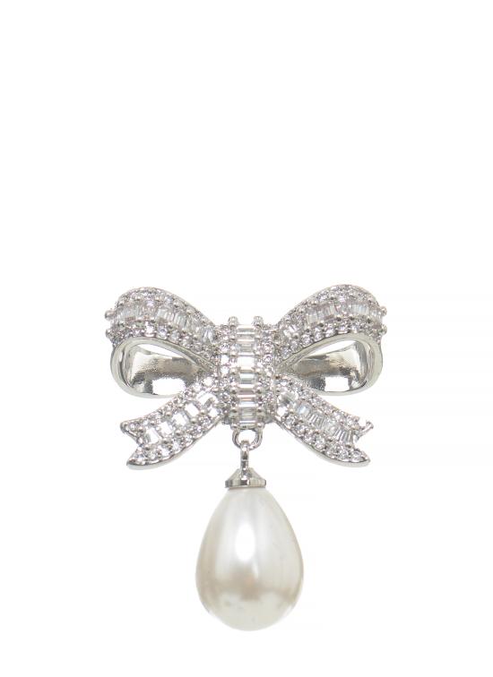 26SS 셀프 포트레이트 이어링 SS26604ESL SILVER PEARLSILVER Silver - SELF PORTRAIT