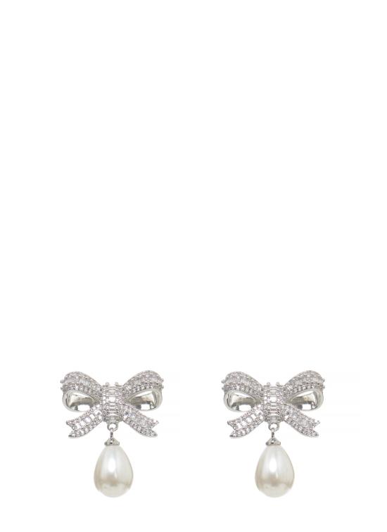 26SS 셀프 포트레이트 이어링 SS26604ESL SILVER PEARLSILVER Silver